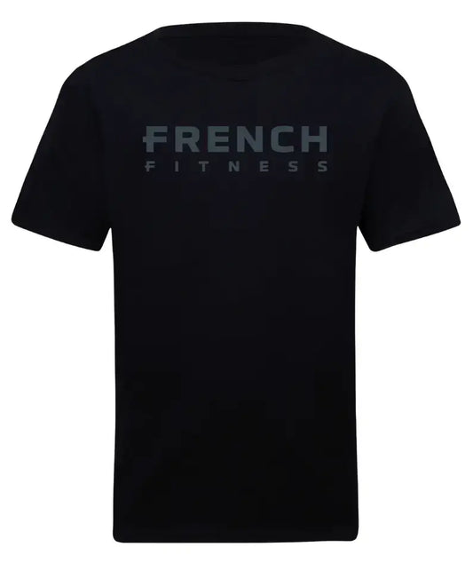 French Fitness Basic T-Shirt Men's Black (New)