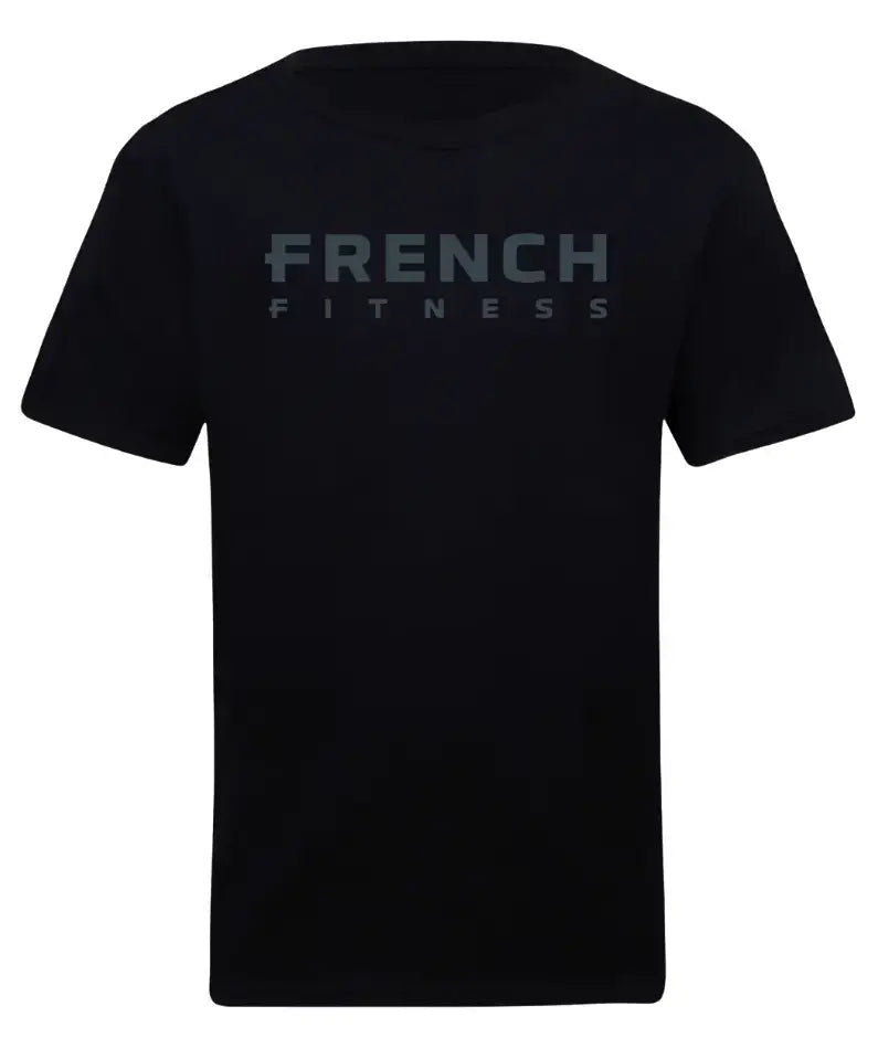 French Fitness Basic T-Shirt Men's Black (New)
