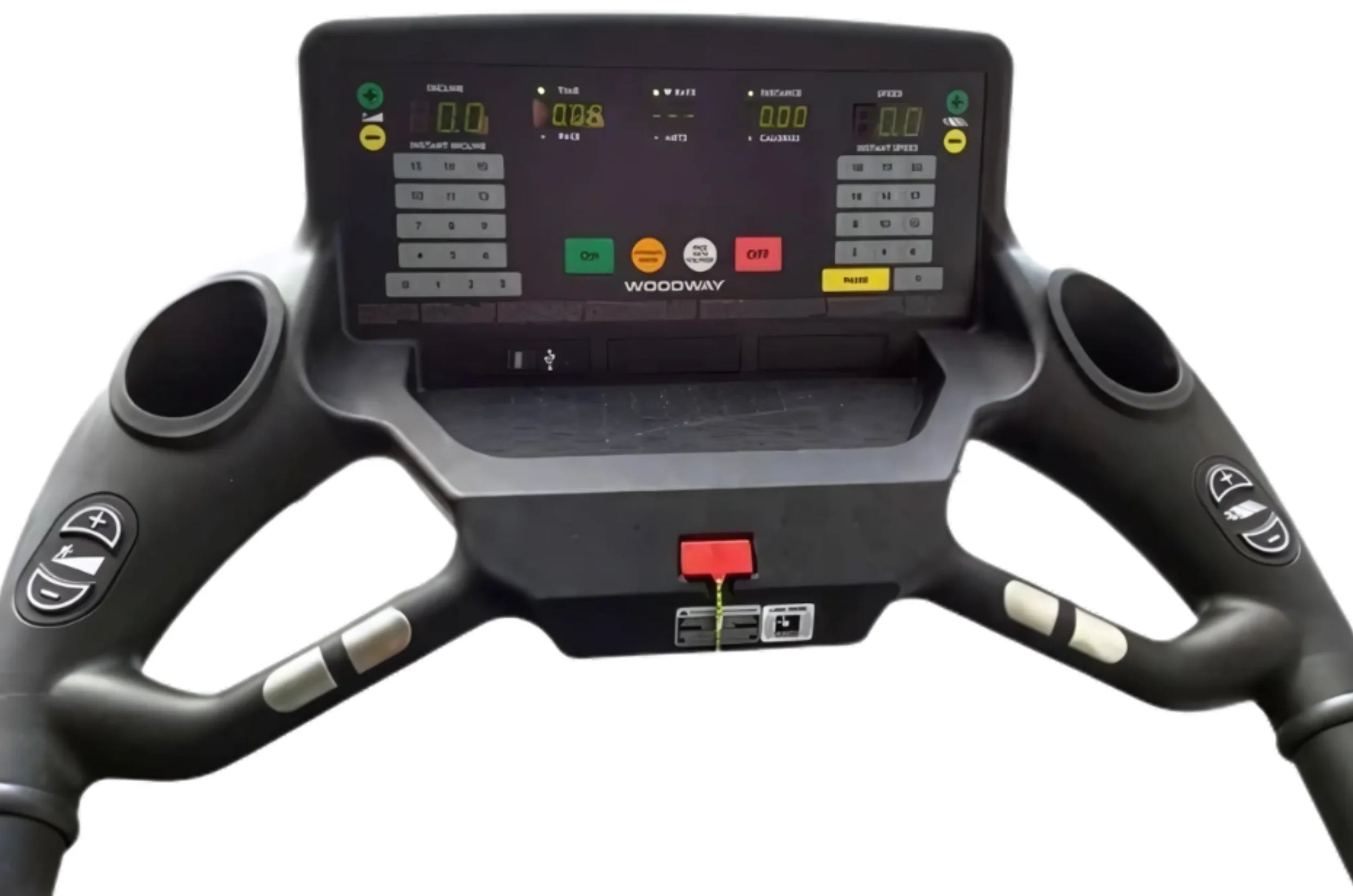 Woodway 4Front Treadmill wQuick Set Display - Console View