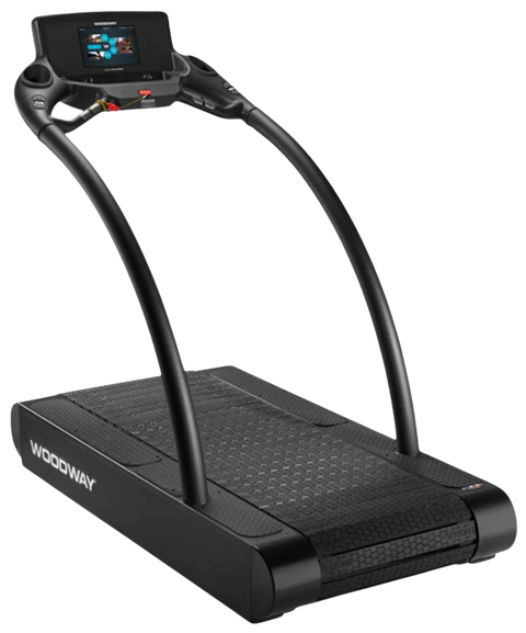 Woodway 4Front Treadmill w/Prosmart 10" Smart Screen - Angled View