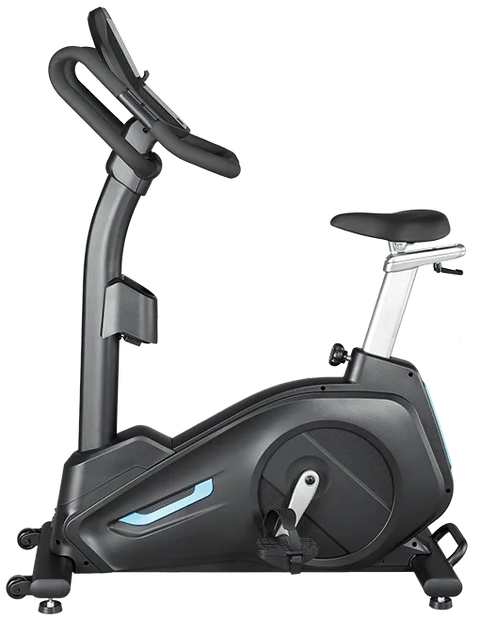French Fitness UB300 Upright Bike w/LED Console, Plug In - side view