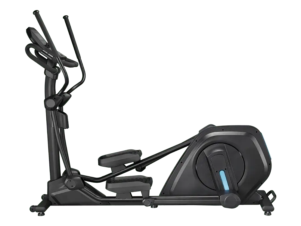 French Fitness E310 Elliptical Trainer w/LED Console, Cordless (New)