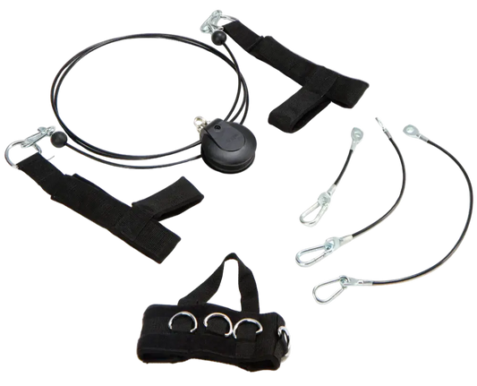 Total Gym Leg Pulley System (New) - Front view