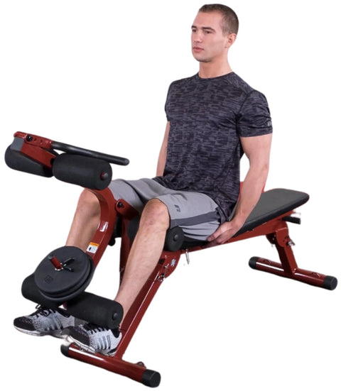 Body-Solid BFPL10R Best Fitness Leg Developer & Preacher Curl Attachment (New)