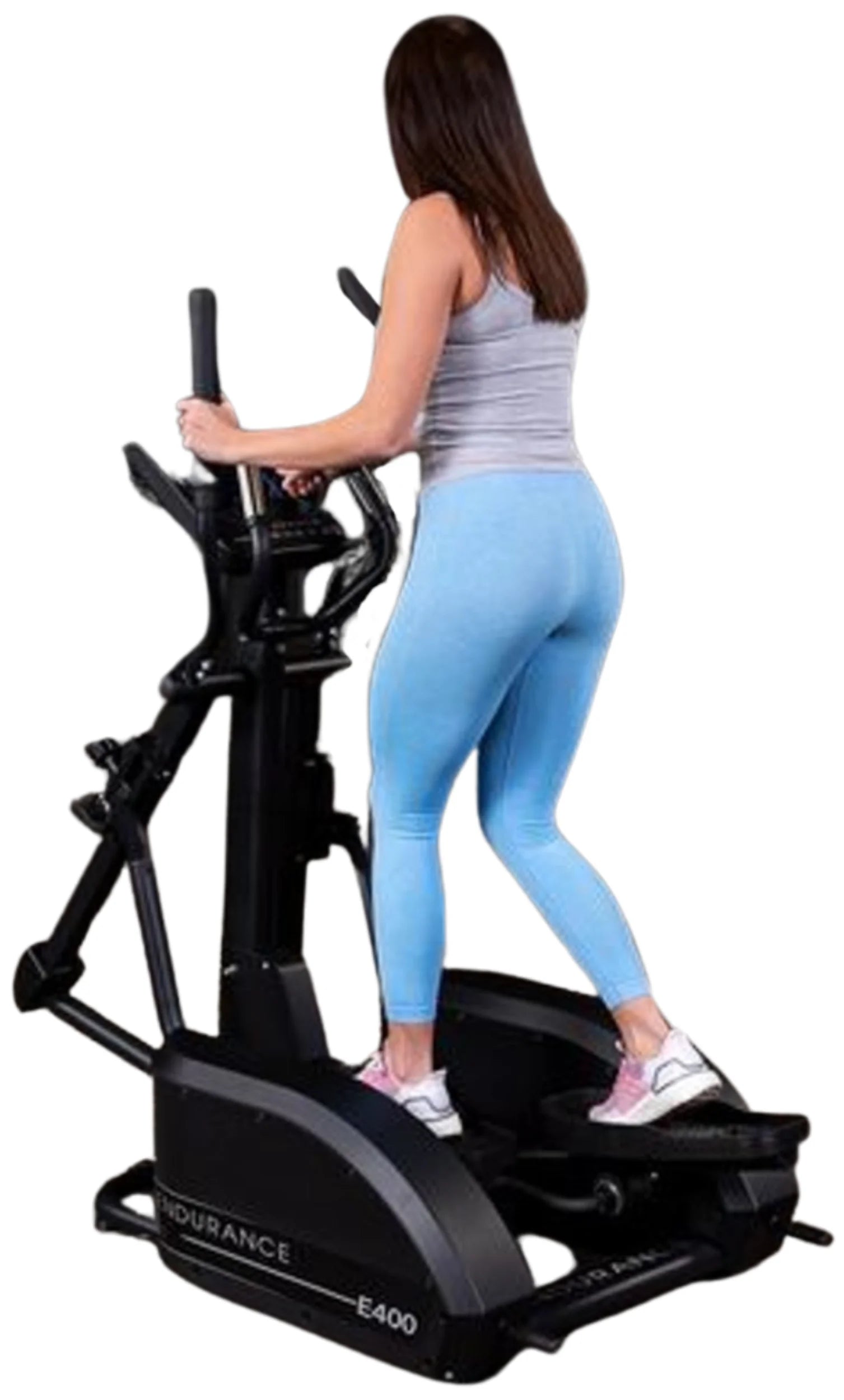 Body-Solid Endurance E400 Elliptical Trainer - Back Training View