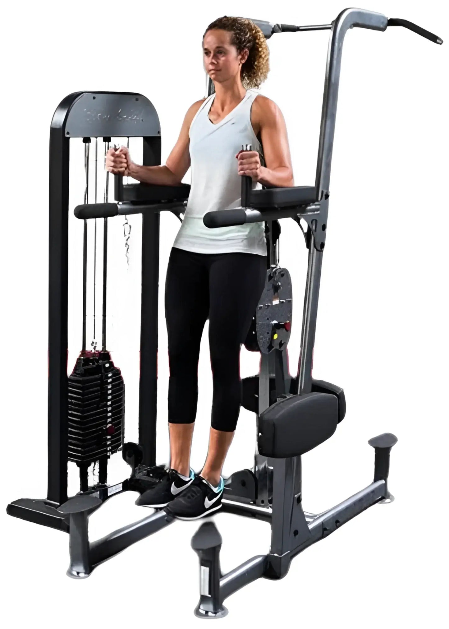 Body-Solid FCD-STK Pro-Select Weight Assisted Chin-Dip Machine (New)