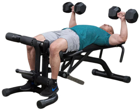 Body-Solid FID46 Olympic Leverage Flat Incline Decline Bench (New)
