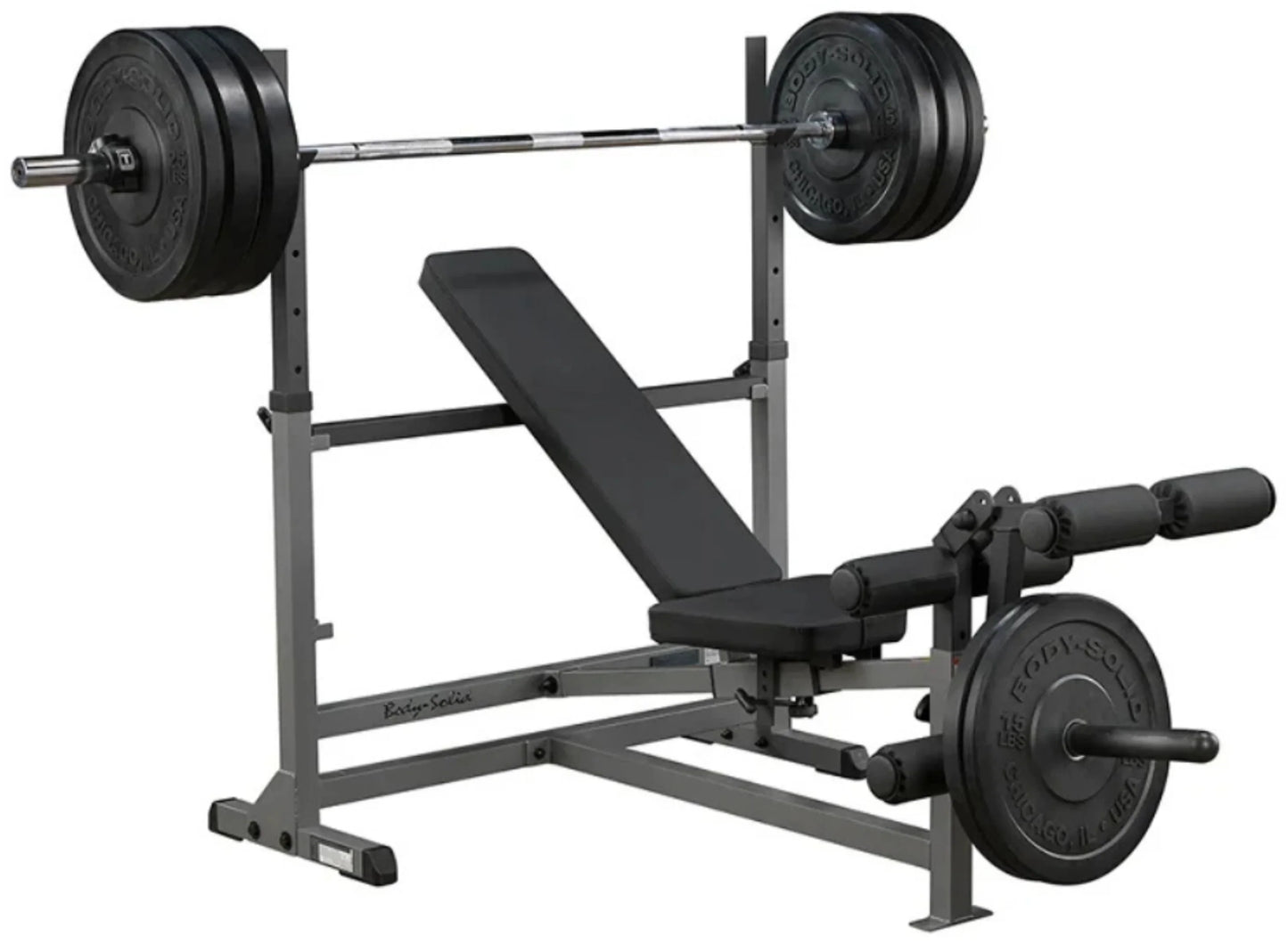 Body-Solid GDIB46LP4 Powercenter Combo Bench Package (New)