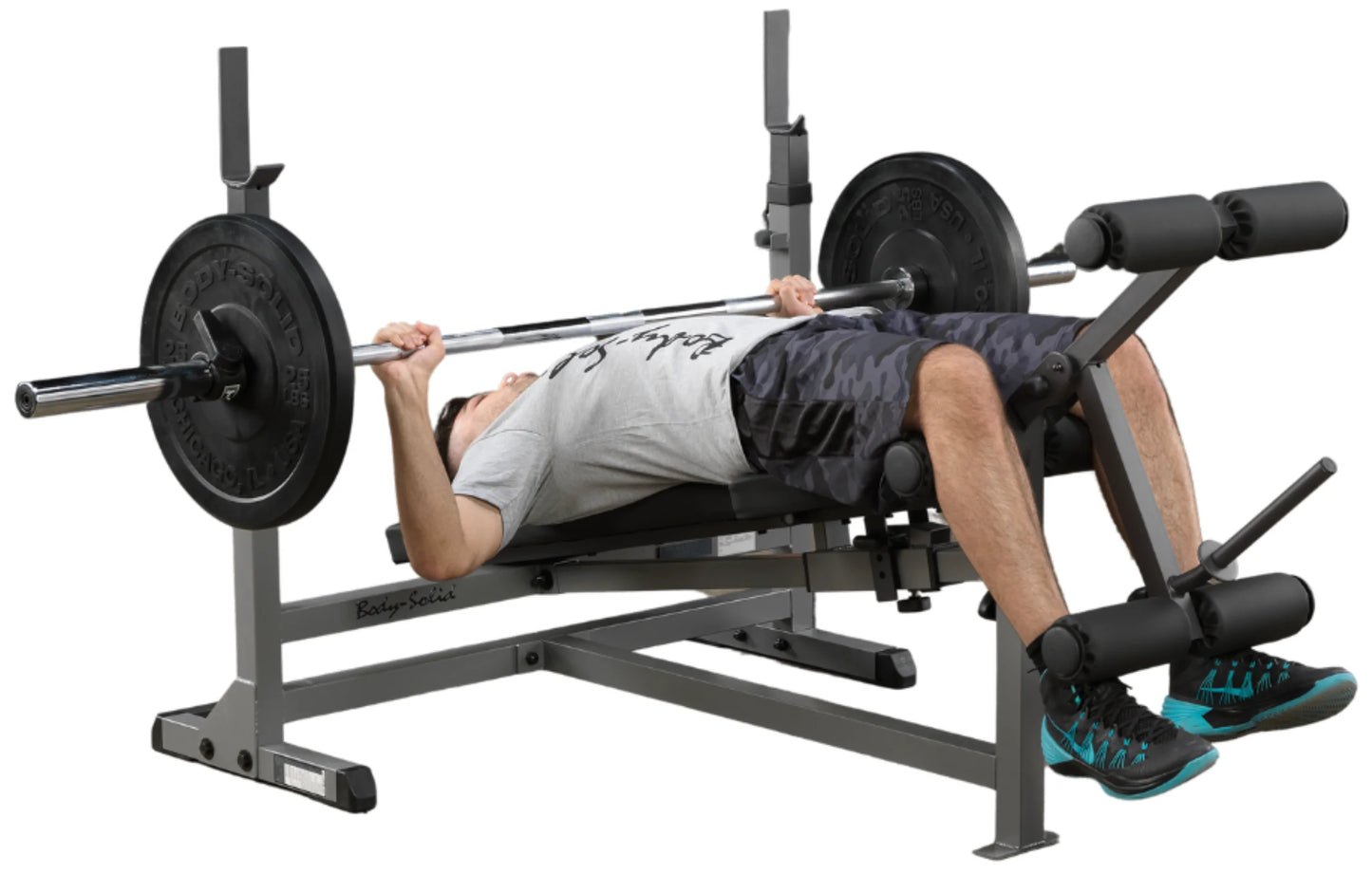 Body-Solid GDIB46LP4 Powercenter Combo Bench Package (New)