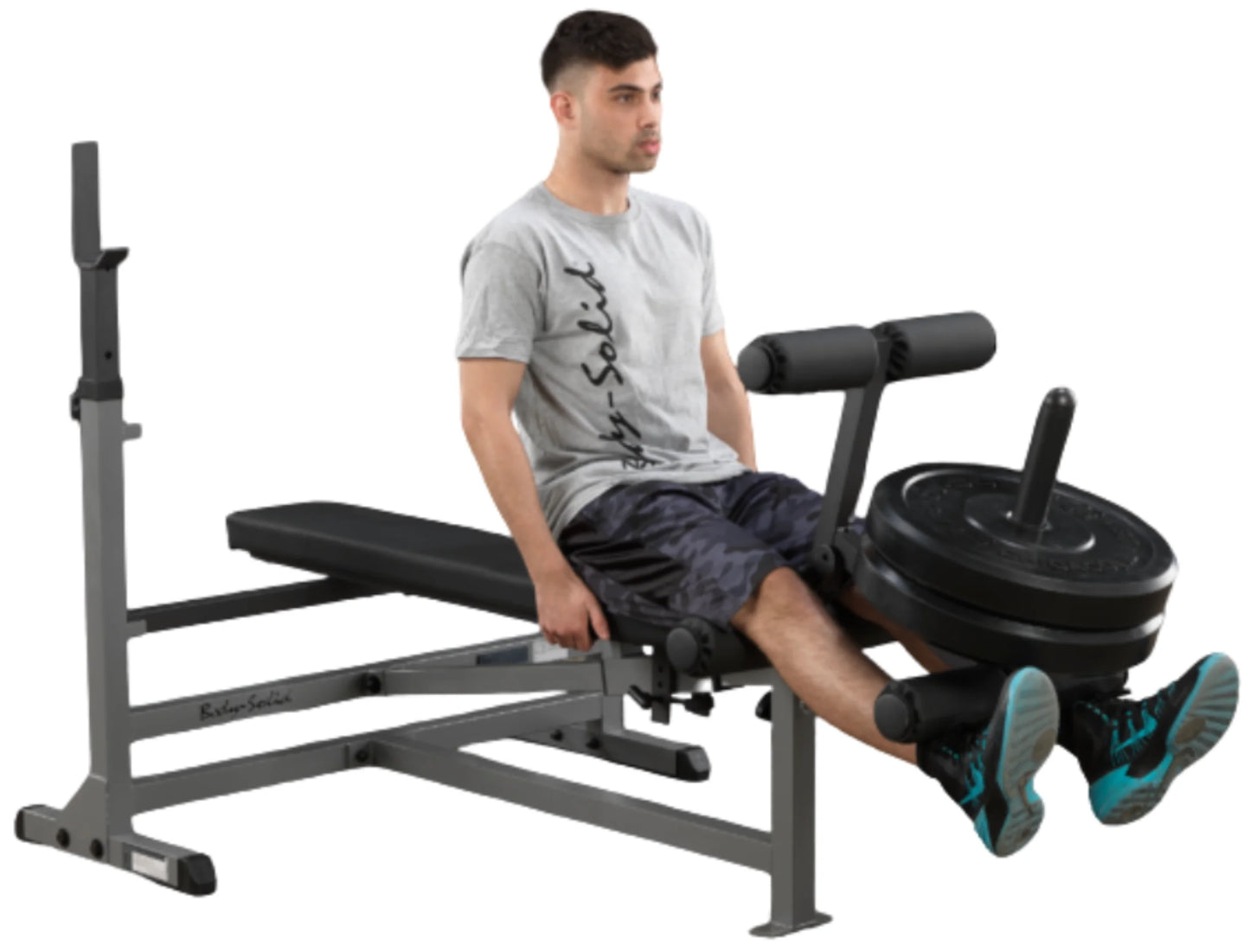 Body-Solid GDIB46LP4 Powercenter Combo Bench Package (New)