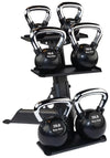 Body Solid GDKR50B 3-Tier Kettlebell Rack (New)