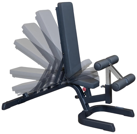 Body-Solid GFID71B Heavy Duty Flat Incline Decline Bench (New)