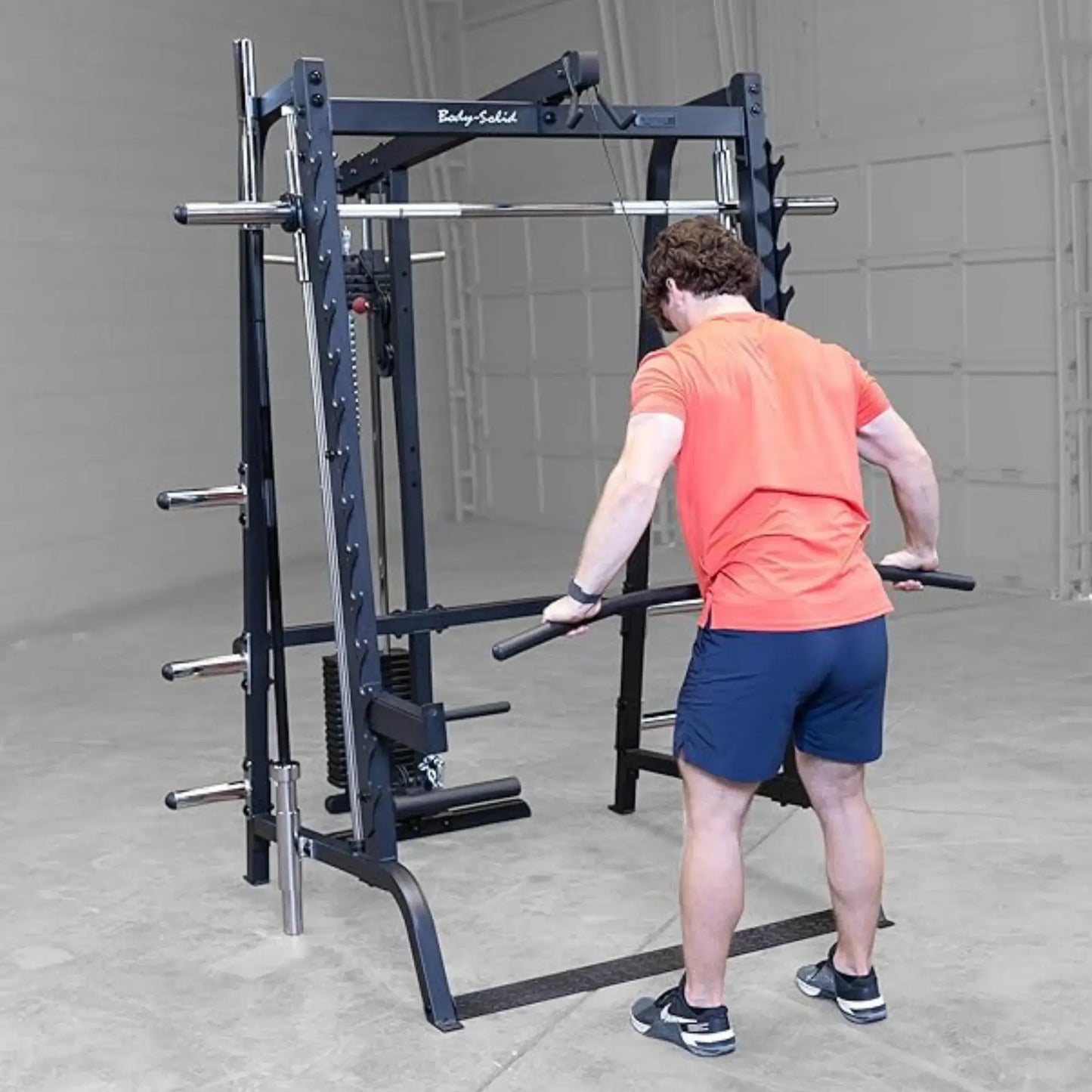 Body-Solid GLA348QS Lat Attachment for Series 7 Smith Machine (New)