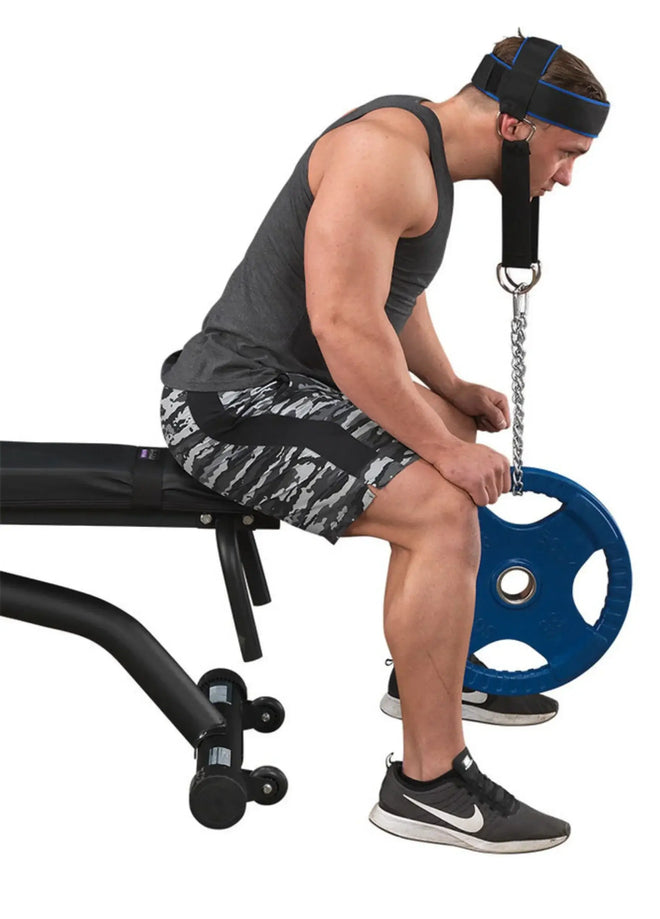 Body-Solid MA307N Nylon Head Harness - Side Training View