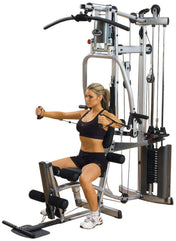Body-Solid P2X Powerline Home Gym - Side Training View