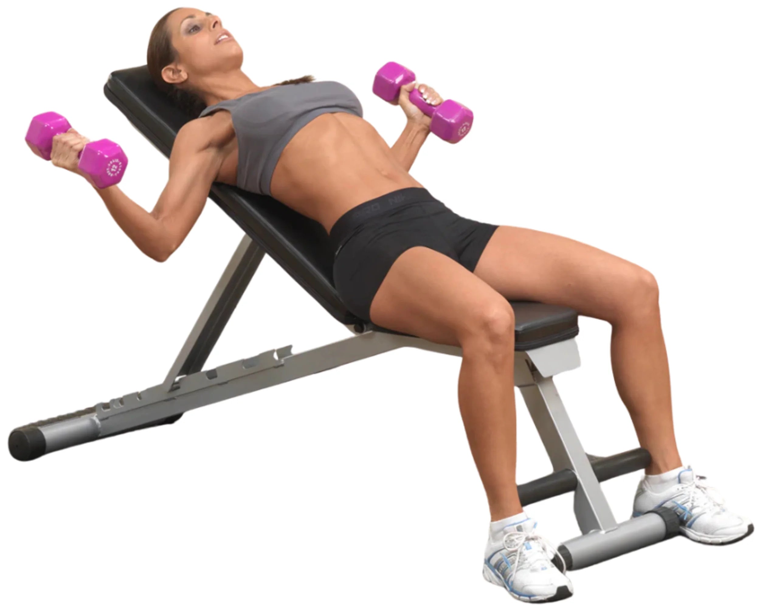 Body-Solid PFID125X Powerline Multi Bench - Angled Training View