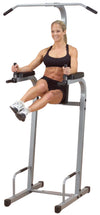 Body-Solid PVKC83X Powerline Vertical Knee Raise Chin Dip (New)