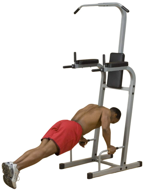 Body-Solid PVKC83X Powerline Vertical Knee Raise Chin Dip (New)