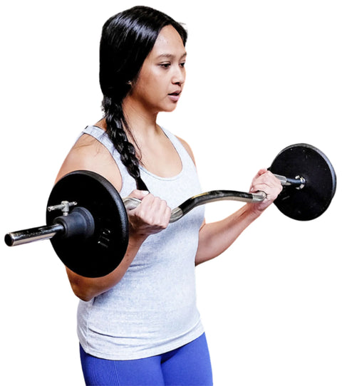 Body-Solid RB47 Standard Curl Bar- Chrome (New)