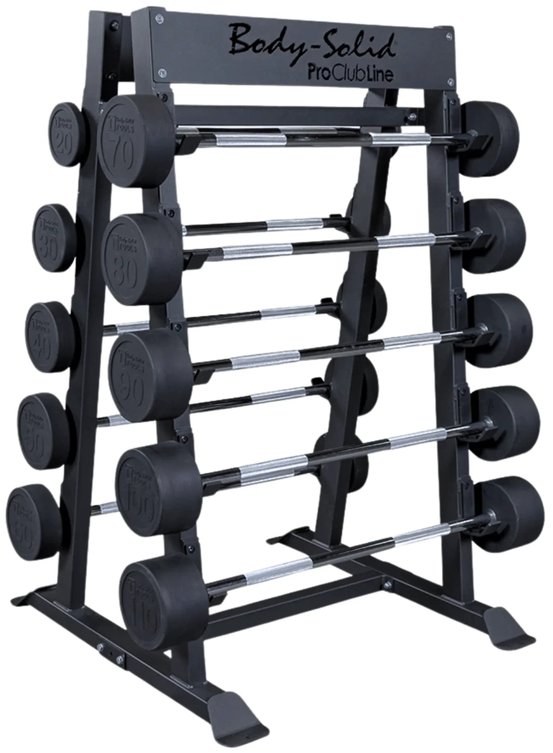 Body-Solid SBBR100 Fixed Weight Barbell Rack (New)