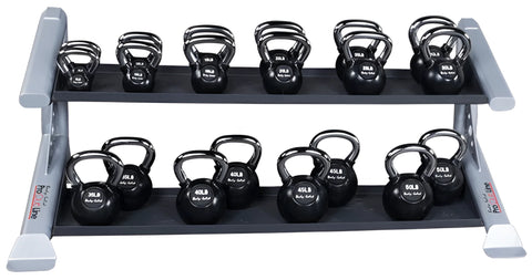 Body Solid SDKRKBR Pro Clubline Kettlebell Rack (New)