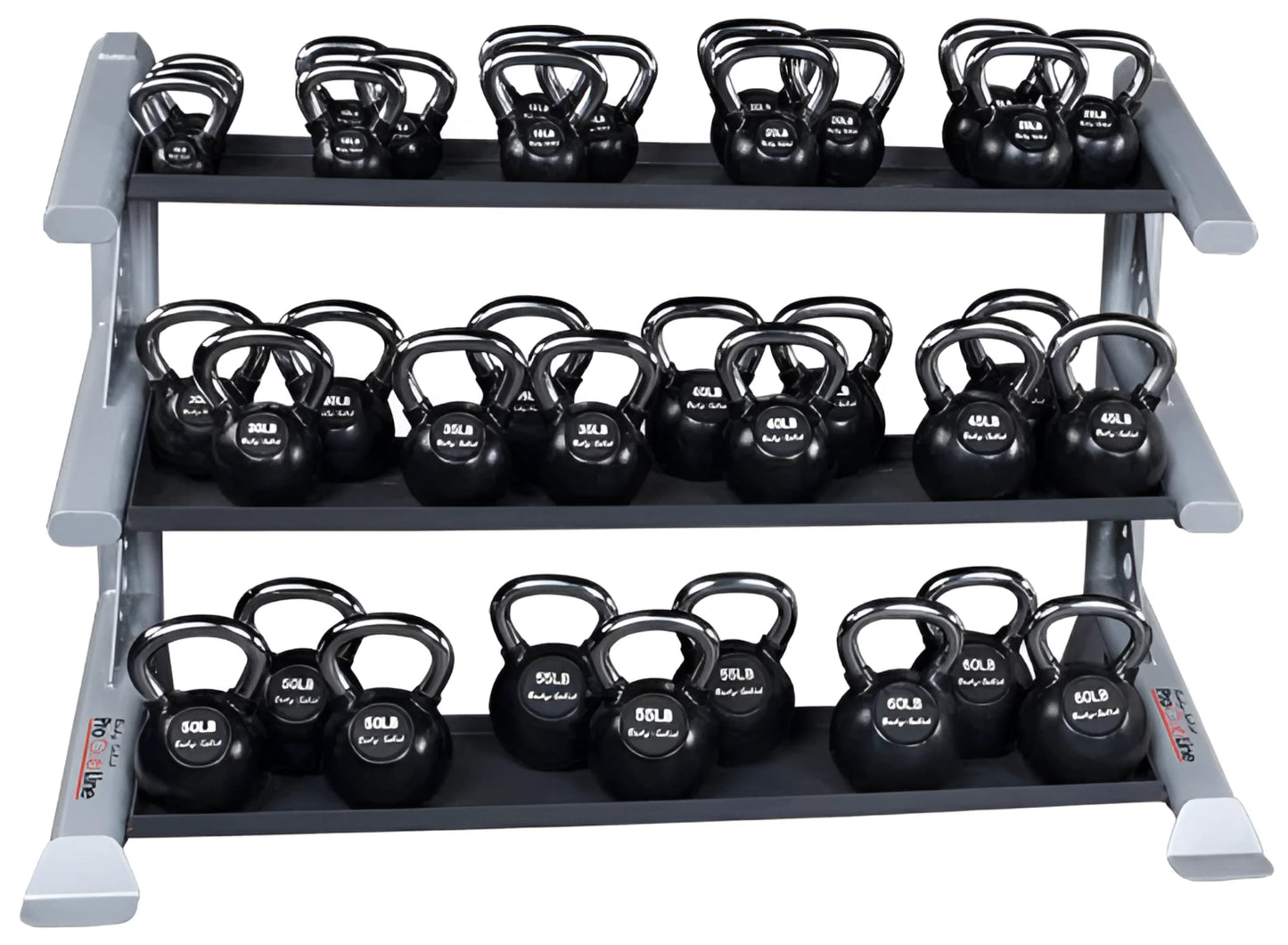 Body Solid SDKRKBR Pro Clubline Kettlebell Rack (New)