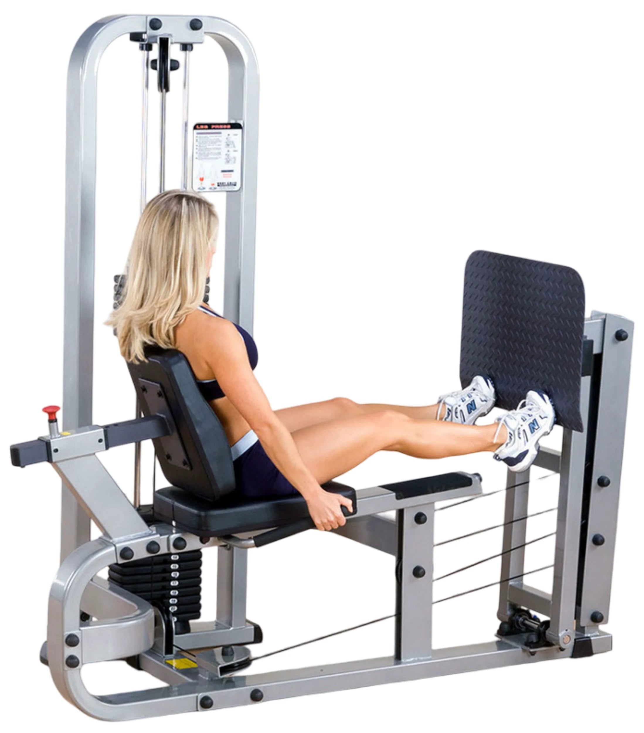 Body-Solid SLP500G ProClub Line Leg Press - Side Training View