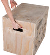 Body-Solid BSTWPBOX Tools 3-in-1 Wooden Plyo Box (New)