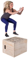 Body-Solid BSTWPBOX Tools 3-in-1 Wooden Plyo Box (New)