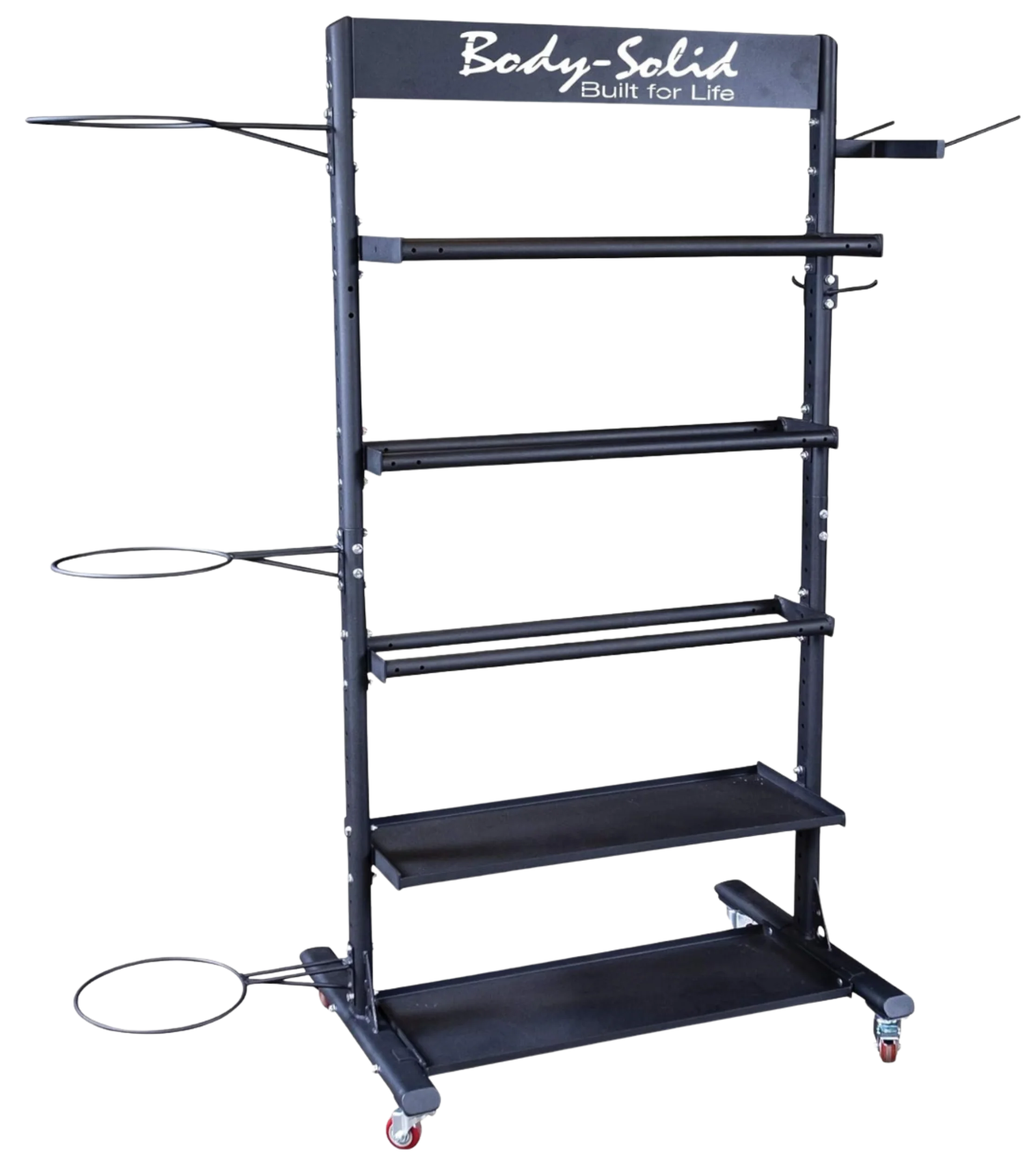 Body-Solid GAR250 Accessory Tower - Front View