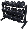 Body Solid GDR363B 3 Tier Dumbbell Rack (New)