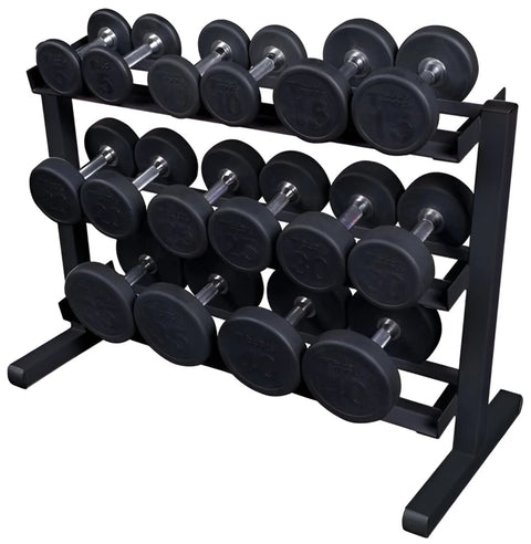 Body Solid GDR363B 3 Tier Dumbbell Rack (New)