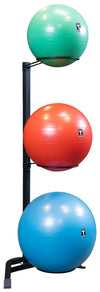 Body-Solid GSR10B Stability Ball Storage Rack (New)