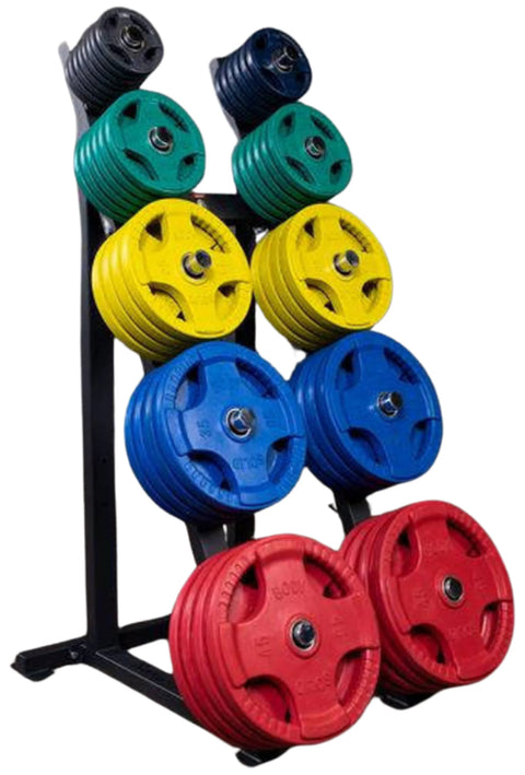Body Solid GWT76 High Capacity Olympic Plate Rack (New)