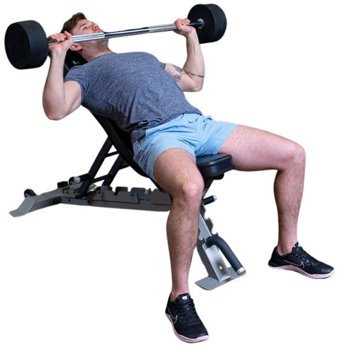 Body Solid SBB Fixed Weight Barbell Set, 10 Bars (New)