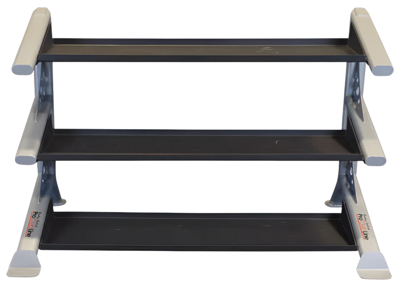 Body Solid SDKR1000KB 3 Tier PCL Kettlebell Rack (New)