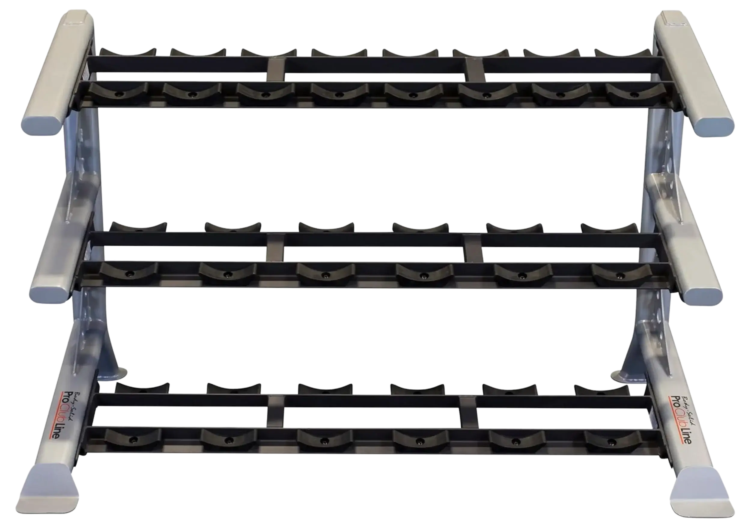 Body Solid SDKR1000SD 3 Tier Saddle Dumbbell Rack (New)