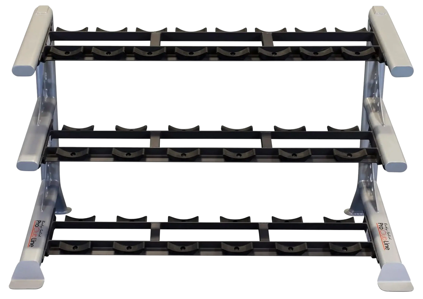 Body Solid SDKR1000SD 3 Tier Saddle Dumbbell Rack (New)