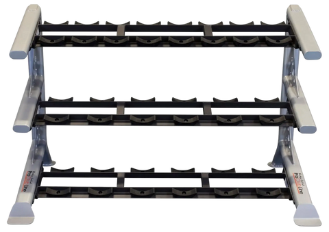 Body Solid SDKR1000SD 3 Tier Saddle Dumbbell Rack (New)