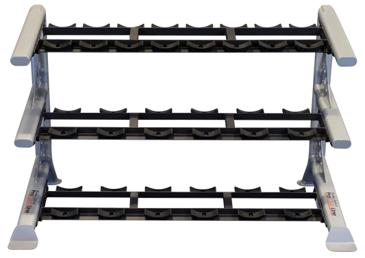 Body Solid SDKR1000SD 3 Tier Saddle Dumbbell Rack (New)