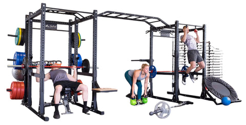 Body-Solid SPR1000DB Double Power Rack Package (New)