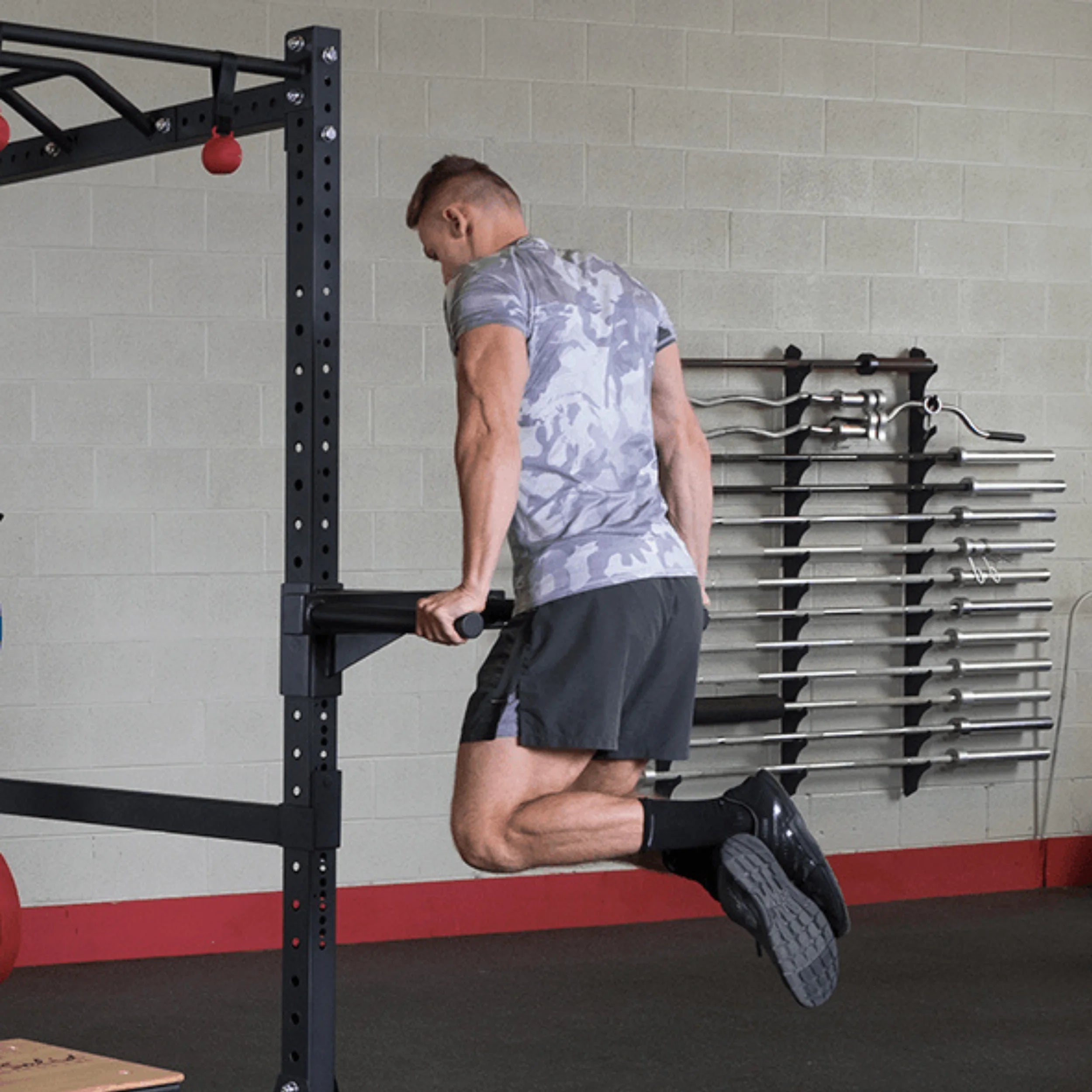 Body-Solid SPR1000DBBack Extended Double Power Rack Package (New)