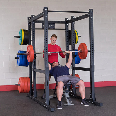 Body-Solid SPR1000DBBack Extended Double Power Rack Package (New)