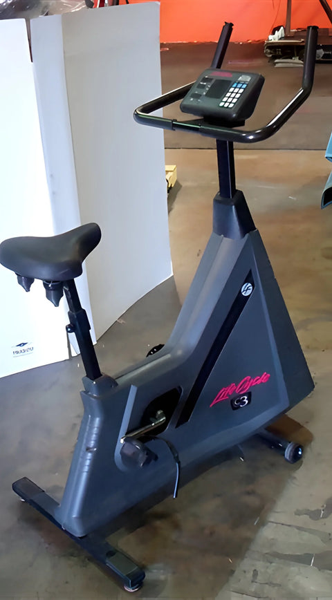 Life Fitness C3 Lifecycle Upright Bike (Remanufactured) Image 3