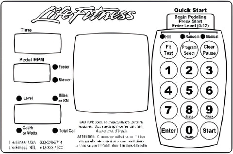 Life Fitness C3 Lifecycle Upright Bike (Remanufactured) Image 4