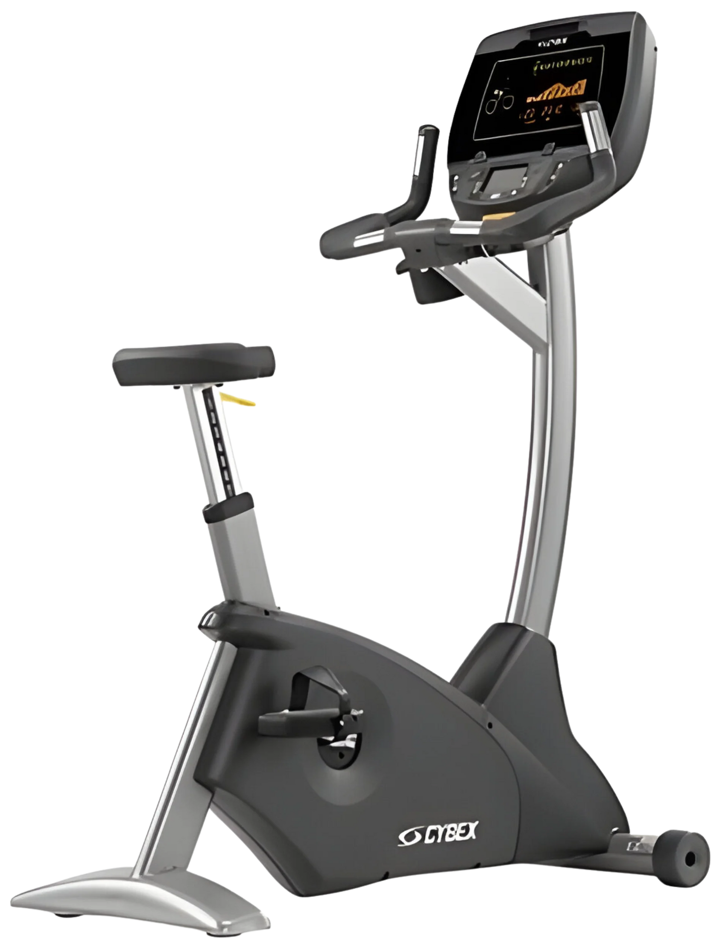 Cybex 770C Upright Fitness Bike (Remanufactured) - Angled View