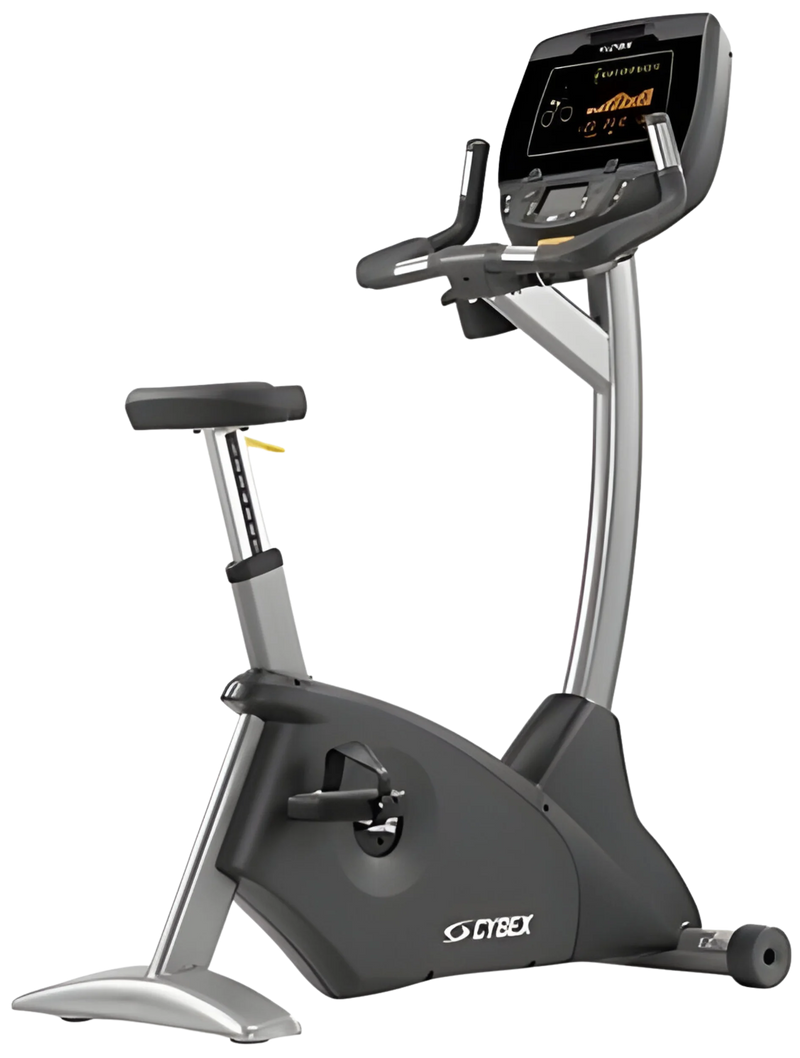 Cybex 770C Upright Fitness Bike (Remanufactured) - Angled View