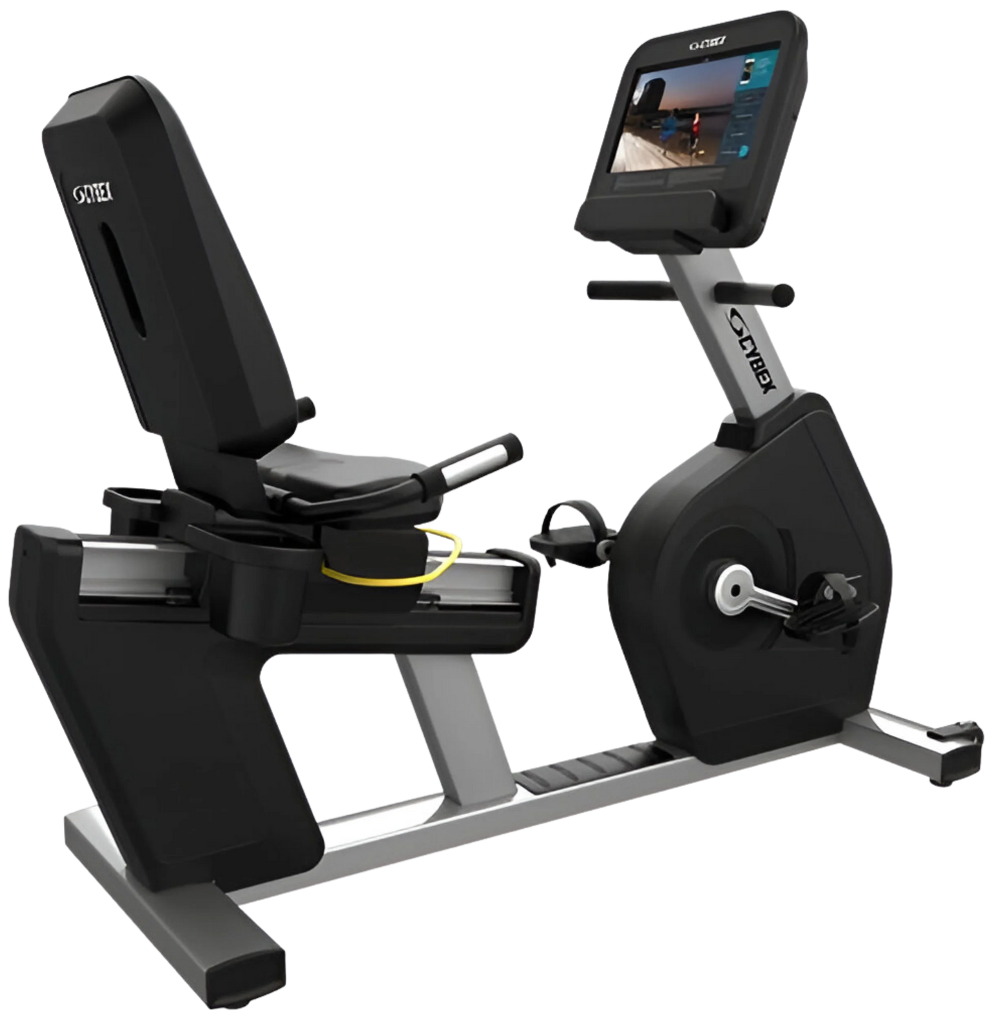 Cybex R Series 70T Recumbent Bike (Remanufactured) - Angled View
