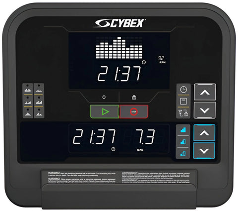Cybex R Series Total Body Arc Trainer w/50L LED Console (Remanufactured) - Close Up Console View