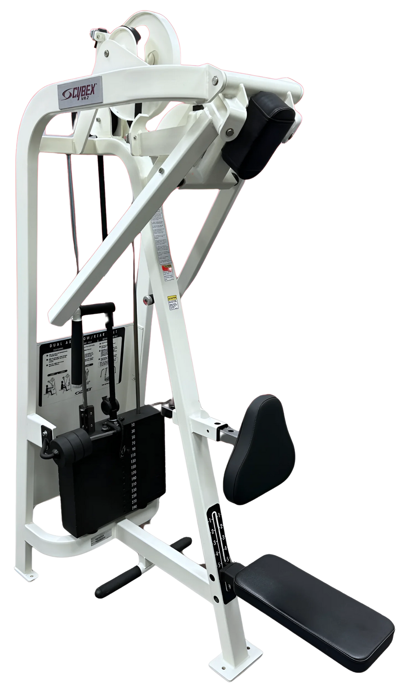 Cybex VR2 Low Row / Rear Delt - Angled View